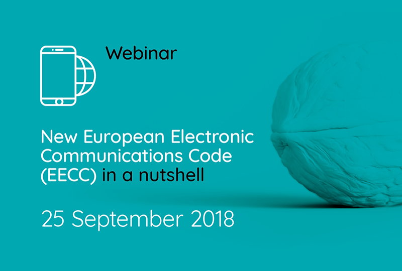 Webinar: New EECC in a nutshell - Recording available